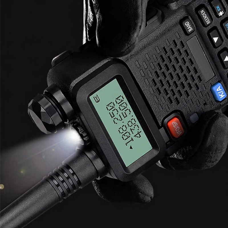 ⏰ UV-5R Amateurfunkgerät mit großer Reichweite, UV5R Zweiwegefunkgerät, Dual-Band-Handfunkgerät