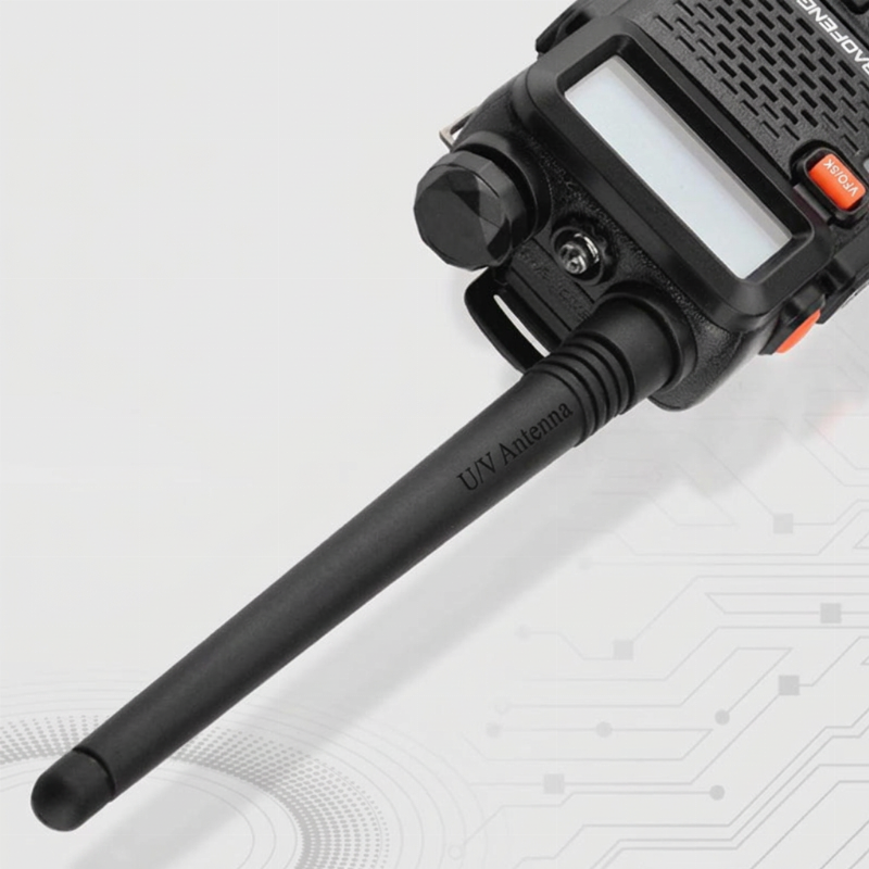 ⏰ UV-5R Amateurfunkgerät mit großer Reichweite, UV5R Zweiwegefunkgerät, Dual-Band-Handfunkgerät