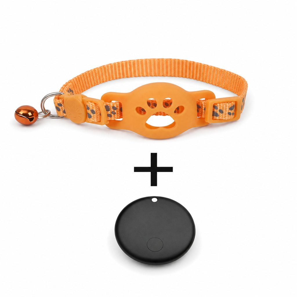 ⏰Reflektierendes Katzenhalsband mit wasserdichtem smartem Haustier-Tracker
