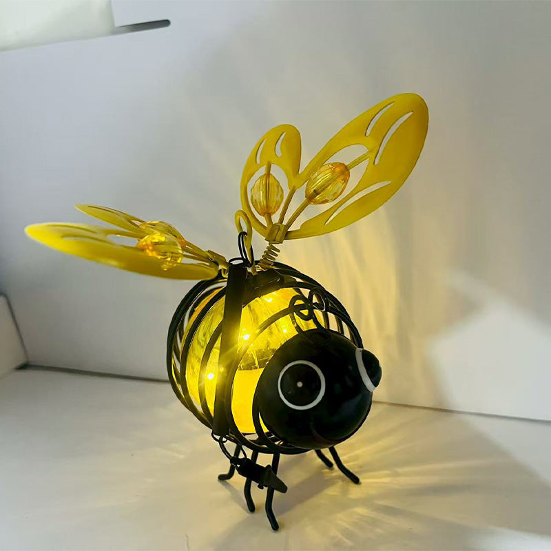 🐝Solar-Bienenlampe zum Aufhängen im Freien – das perfekte Geschenk für pflanzenbegeisterte Mütter oder einfach jeden, der ein Lächeln auf den Lippen zaubert❤️
